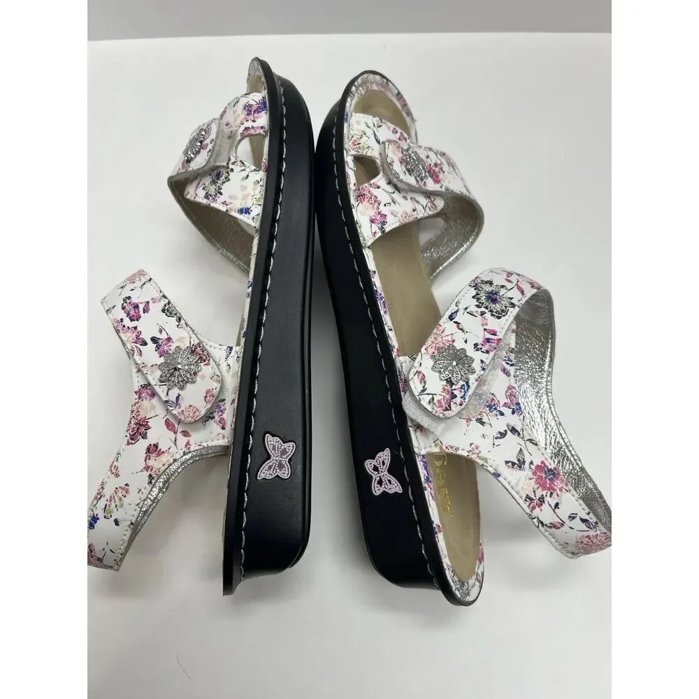Alegria Women’s Vienna Floral Sandals Comfort Classic Size 42 11.5/12 New